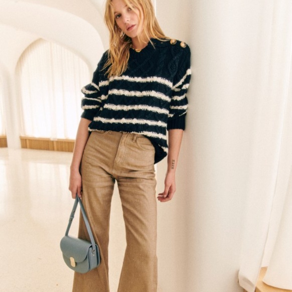 New! Sezane James Jumper, small, NWT - Picture 4 of 10